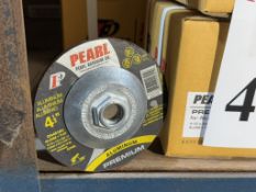 BOXES OF PEARL ABRASIVE DEPRESSED CENTER GRINDING