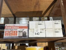 BOXES OF ASSORTED CAN LINERS