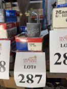 BOXES OF AMERICAN LOCK LOCKS (NEW)