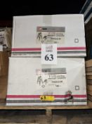 BOX OF OCM UNICHAIR PLASTIC REBAR SUPPORT