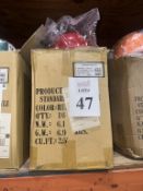 BOX OF PYRAMEX HARD HATS