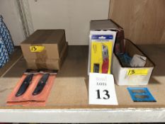 LOT CONSISTING OF ASSORTED UTILITY KNIFES