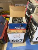 BOXES OF POWERS FASTENERS CONCRETE SCREWS