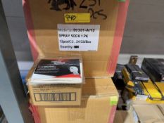 BOX OF TRIMACO SUPERTUFF SPRAY SOCKS