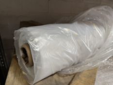 ROLLS OF CLEAR UVI PALLET COVERS