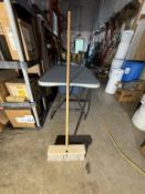 BRUSHMAN STIFF WHITE POLY FILL STREET BROOMS