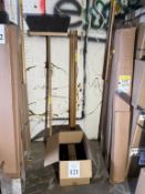 BRUSHMAN STIFF BROWN POLY FILL STREET BROOMS