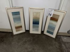 LOT CONSISTING OF (3) FRAMED ARTWORK