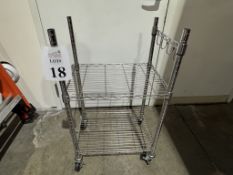 SMALL ROLLING METRO RACK
