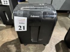 FELLOWES PAPER SHREDDER MODEL 84CI