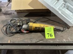 DEWALT CORDED ANGLE GRINDER