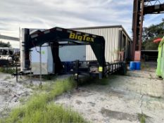2019 BIG TEX 24' GOOSENECK FLATBED UTILITY TRAILER