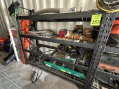 HEAVY DUTY SHELVING UNIT WITH CONTENTS