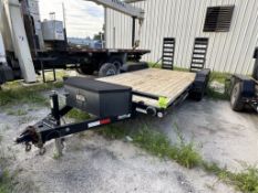 2022 SURE-TRAC 16' EQUIPMENT TRAILER