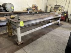 12' METAL WORK BENCH