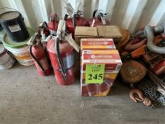 LOT CONSISTING OF: FIRE EXTINGUISHERS