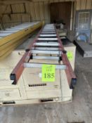 WERNER 24' FIBERGLASS EXTENSION LADDER