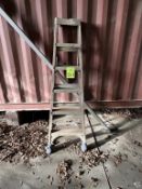 FIBERGLASS A-FRAME LADDER