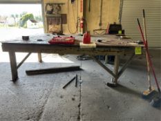 10' METAL WORK BENCH