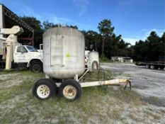 SULLIBLAST BLAST POT MOUNTED ON TRAILER