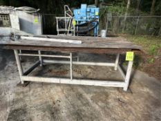 8' METAL WORK BENCH