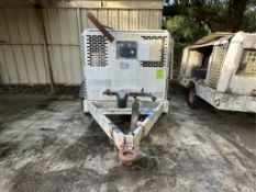 TRAILER MOUNTED INGERSOLL RAND HP375 AIR