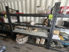 HEAVY DUTY SHELVING UNIT WITH CONTENTS