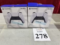 SONY PLAYSTATION DUALSENSE WIRELESS CONTROLLERS