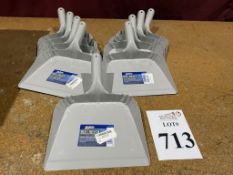 LOT CONSISTING OF (9) QUICKIE BULLDOZER DUST PAN