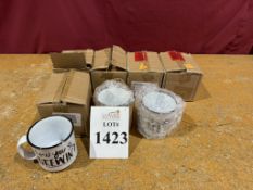 LOT CONSISTING OF (8) FRIENDS TV SERIES 20 OZ MUG