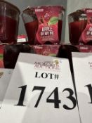 LOT CONSISTING OF (6) GLADE APPLE OF MY PIE CANDLE