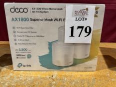 DECO AX1800 WHOLE HOME MESH WI-FI 6 SYSTEM