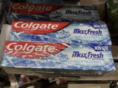 LOT CONSISTING OF (15) COLGATE MAXFRESH TOOTHPASTE