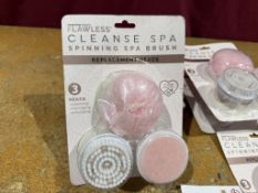 FINISHING TOUCH FLAWLESS CLEANSE SPA BRUSH KITS