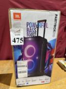 JBL POWERFUL BASS BOOST PARTY BOX 310
