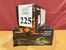 MUELLER GARDEN ULTRASTORM CORDLESS LEAF BLOWER