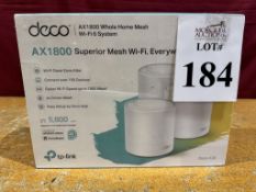 DECO AX1800 WHOLE HOME MESH WI-FI 6 SYSTEM