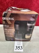 KEURIG K DUO SINGLE SERVE AND CARAFE COFFEE MAKER