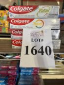 LOT CONSISTING OF (7) COLGATE TOTAL CLEAN MINT