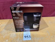 KEURIG K DUO SINGLE SERVE AND CARAFE COFFEE MAKER
