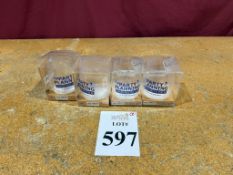 LOT CONSISTING OF (4) THE OFFICE TEAR DROP GLASS