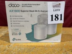 DECO AX1800 WHOLE HOME MESH WI-FI 6 SYSTEM
