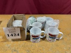 LOT CONSISTING OF (8) FRIENDS TV SERIES 20 OZ MUG