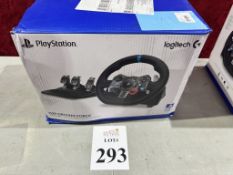 SONY PLAYSTATION G29 DRIVING FORCE RACING WHEEL