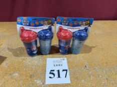 PAW PATROL SIPPER CUPS 2-PACKS