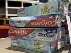 LOT CONSISTING OF (12) COLGATE MAXFRESH TOOTHPASTE