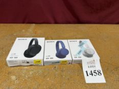SONY ASSORTED HEADSETS