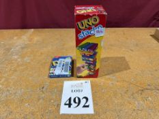 LOT CONSISTING OF (2) UNO GAMES