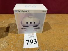 META QUEST3 VR 128 GB HEADSET