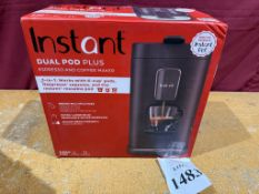 INSTANT DUAL POD PLUS ESPRESSO AND COFFEE MAKER